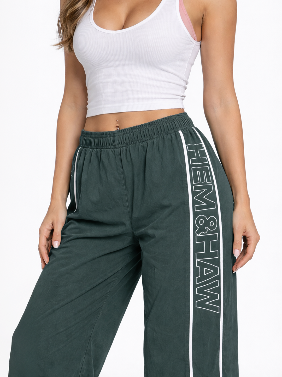 Women’s Nylon Baggy Fit Lower | Everyday Wear