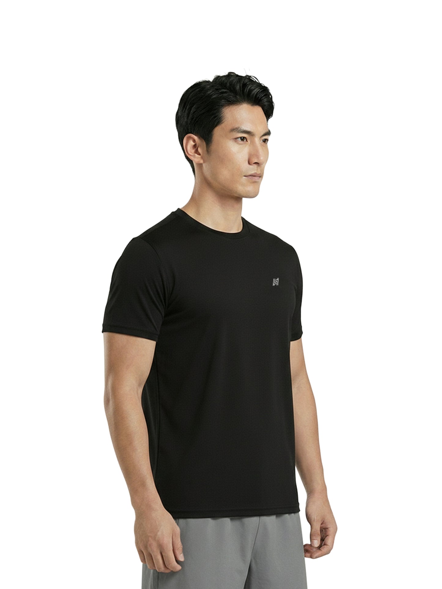 Men's White Dri-Fit T-Shirt | Quick Dry Gym Wear