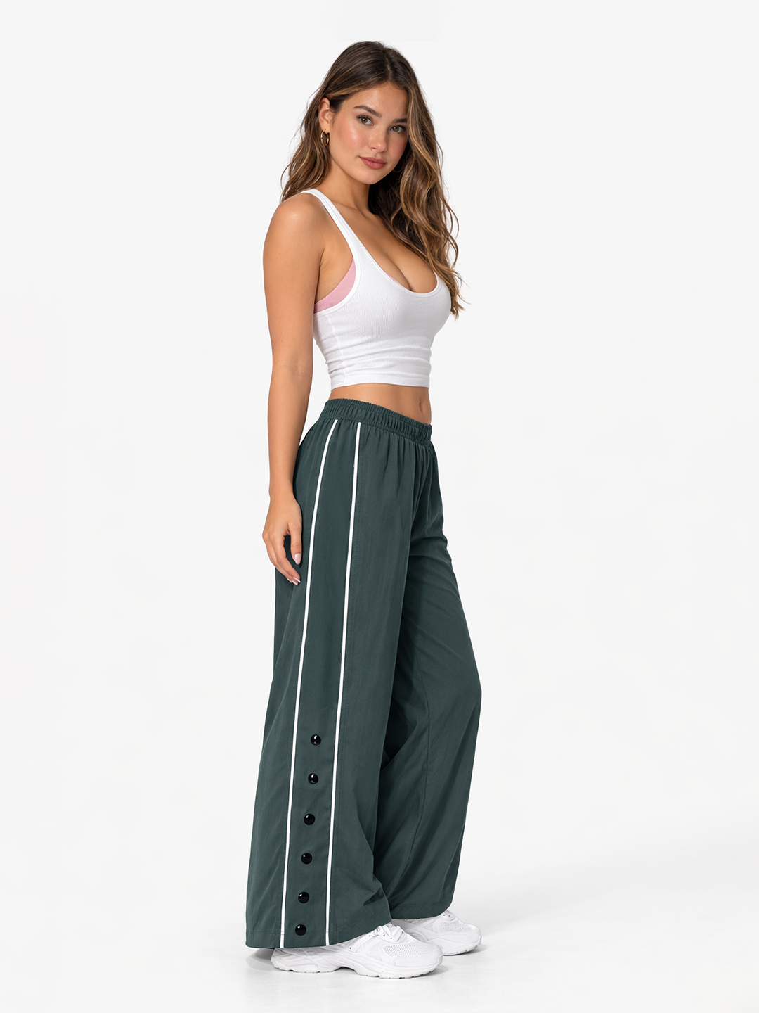 Women’s Nylon Baggy Fit Lower | Everyday Wear