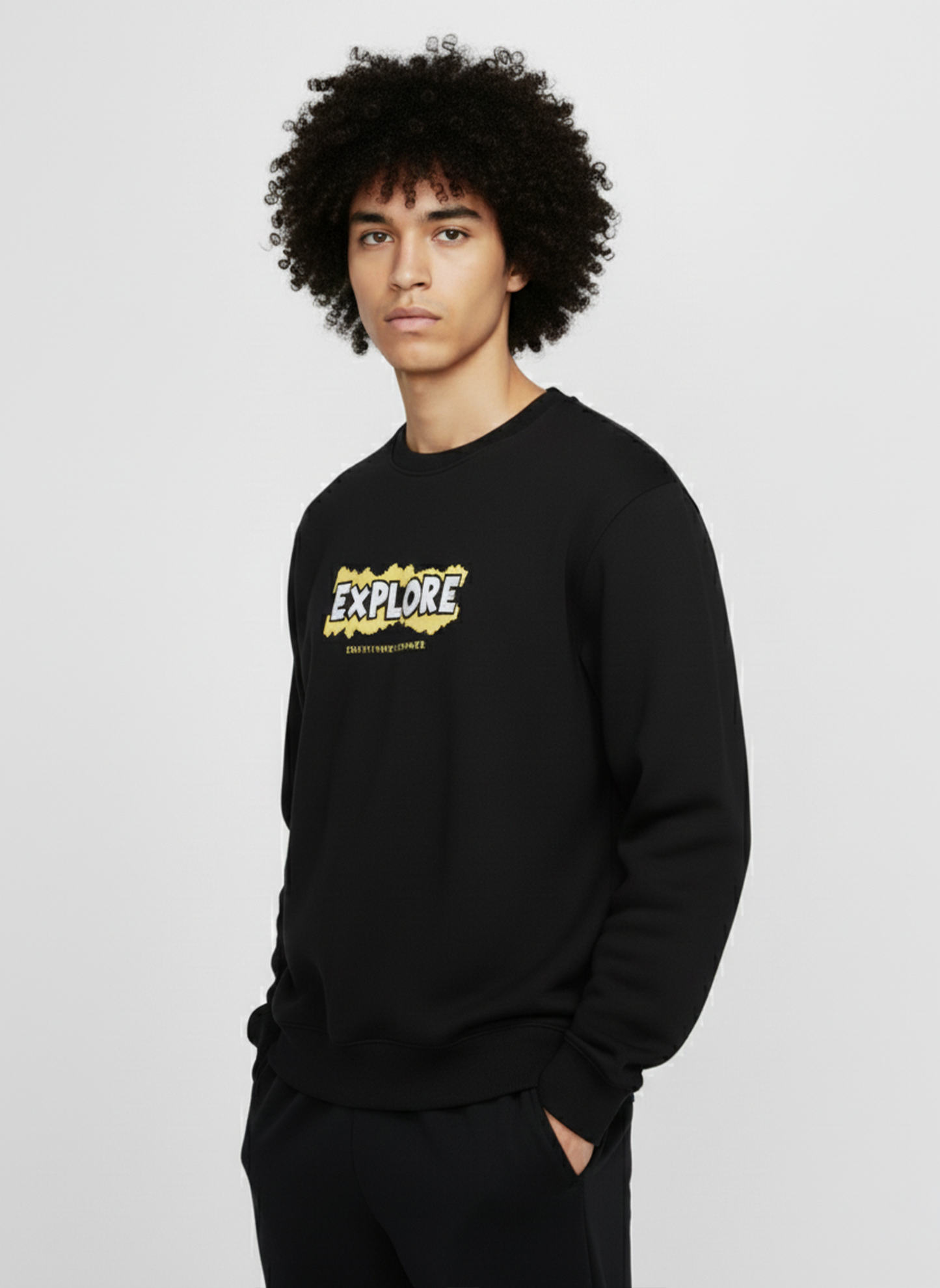 Men's Athleisure Sweatshirt | Baggy Fit | Everyday Comfort